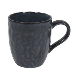 Keramický hrnek Noyer 330 ml modrý glamour na kávu a čaj Intesi