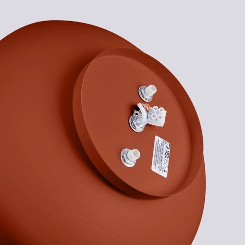 Stropní svítidlo OMIQ okrově červené