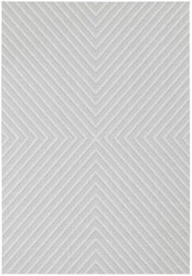 Moderní koberec Acores II Gray 160x230 šedý snadno čistitelný do obýváku i na terasu