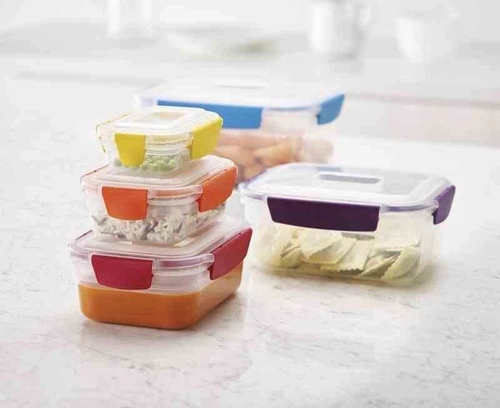 Sada 5 nádob, Nest Lock JJ vícebarevná