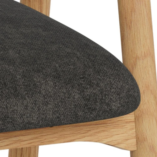 Actona Addi jídelní židle skandinávská šedá s područkami