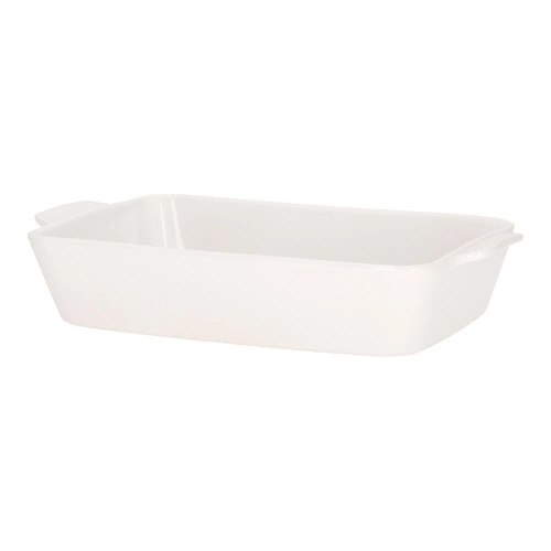 Mazzoni 37cm bílý pekáč s uchy