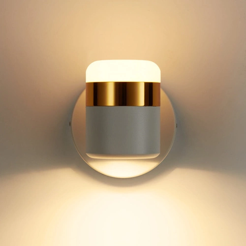 Nástěnné svítidlo POCCO LED moderní bílé kovové 16 cm do ložnice a obývacího pokoje