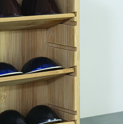 Zásuvka na kapsle Nera černá