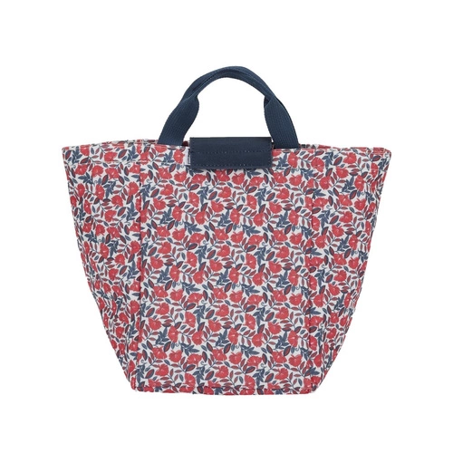 Intesi Skleněný lunchbox s termo taškou do práce i školy, snadné čištění, červený