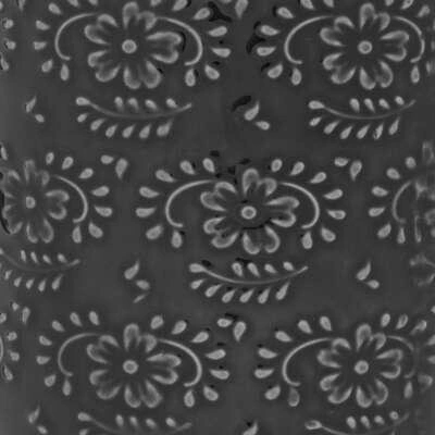 Váza Lum šedá 21cm