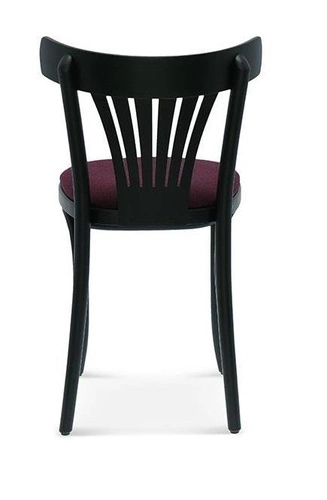 Dřevěná jídelní židle Fameg FAN čalouněná, retro styl, na míru do jídelny a obývacího pokoje