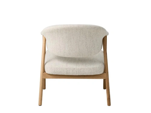 Křeslo do obýváku Elk Harmony 110 pískové skandinávský přírodní dub