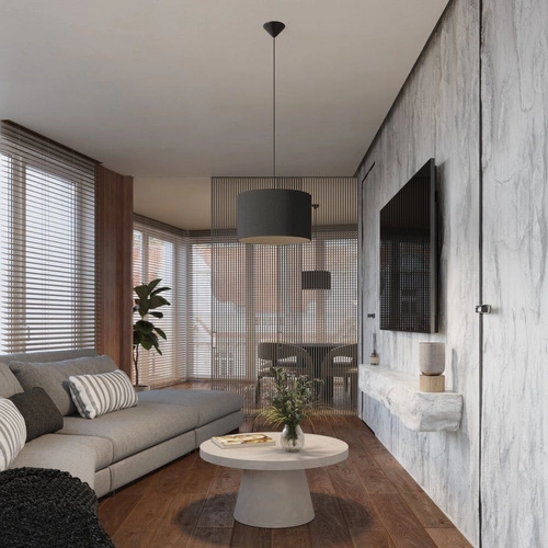 Závěsné černé svítidlo NOVA 30 minimalistické textilní do obýváku s nastavitelnou výškou