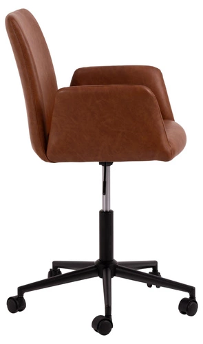 Kancelářské křeslo Naya hnědé PU