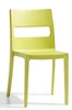 Zahradní žlutá stohovatelná plastová židle Sai na zahradu a do banketních sálů SCAB Design