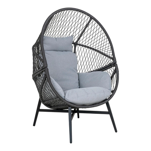 Křeslo Cocoon osk.odowy Rosario black/grey