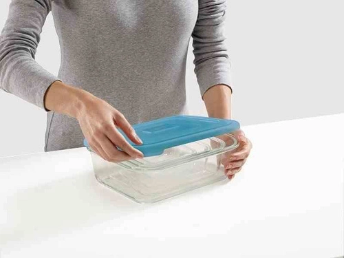 JJ – sada 4 skleněných úložných nádob Nest