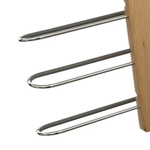 5five Simply Smart dřevěný věšák do skříně na 5 párů kalhot