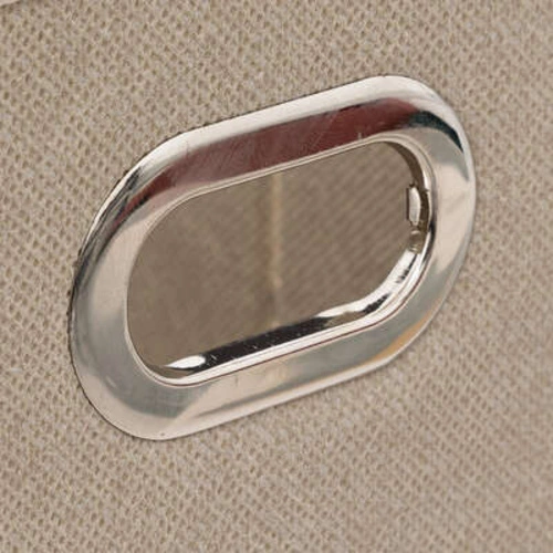 Box / Krabice do regálu 15x31cm hladký béžový tmavý