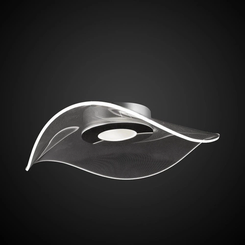 Stropní LED svítidlo Velo no.1 zlaté, nastavitelné do obýváku a jídelny ALTAVOLA DESIGN