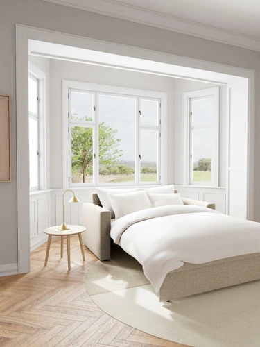 Dvojsedačka s rozkládací funkcí Fleury béžová do obývacího pokoje Actona