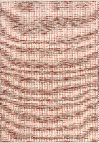 Moderní červený koberec Grain 250x350 z vlny ručně tkaný do obýváku a ložnice