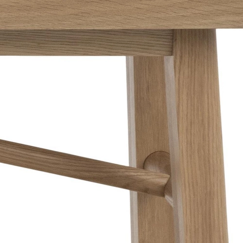 Dřevěná lavice Galway dubová do předsíně a jídelny ve skandinávském stylu 200 cm