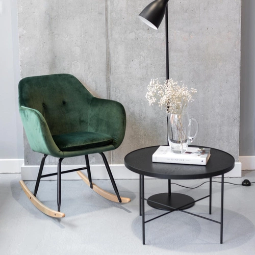 HOUPACÍ KŘESLO EMILIA šedé světlé