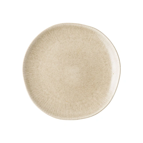 Viola sada 4 keramických jídelních talířů 21 cm béžová do jídelny
