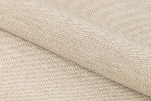 Otočná křeslo ušák s podnožkou Talgarth béžové do obýváku moderní čalouněné