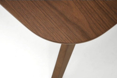 Jídelní stůl Fido 160 cm ořechový moderní obdélníkový, dřevěný, snadno čistitelný Intesi