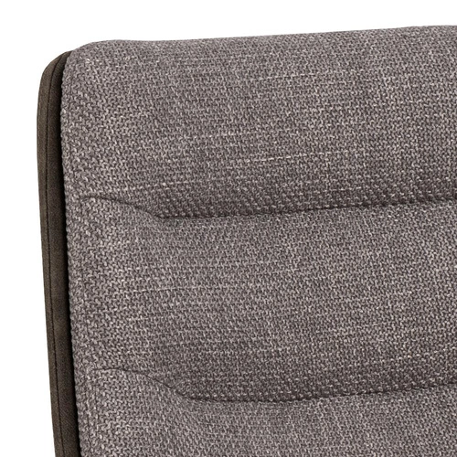 Barová židle Adisa šedá moderní s opěrkou otočná výškově nastavitelná do kuchyně a k ostrůvku Actona