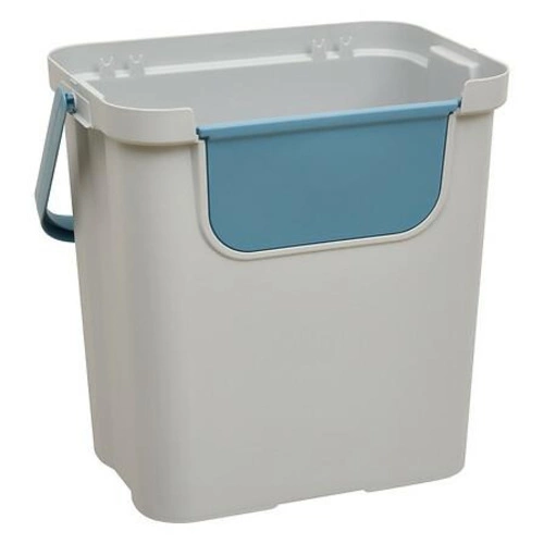 Plastový třídicí koš 24L 5five simply smart modro-šedý do kuchyně a koupelny