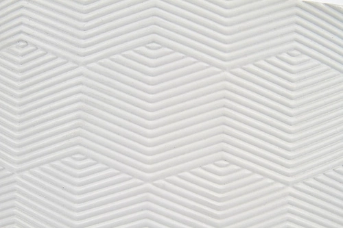 Kulatý bílý skandinávský konferenční stolek s úložným prostorem do obýváku 38 cm