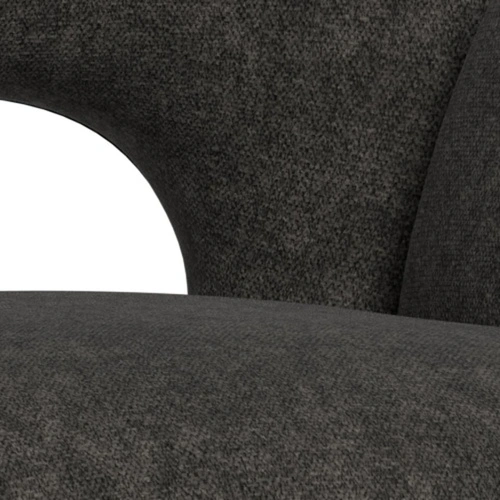 Otočná čalouněná židle Graham Actona šedá do jídelny a obýváku