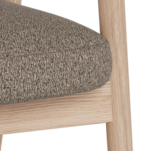 Jídelní čalouněná židle Calvin Actona ve skandinávském stylu s područky