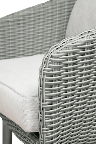 Zahradní bistro set 2 křesla a stolek s polštáři na terasu