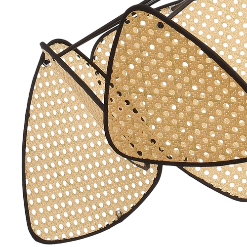 Závěsné svítidlo NATURA 100 cm ratanové, výškově nastavitelné do jídelny a obýváku boho Step into Design