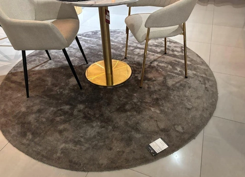 Koberec Aracelis Steel Gray průměr 200 ruční výroba OUTLET