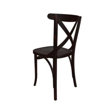 Dřevěná jídelní židle Fameg A-8810/2 hnědá buková moderní rustikální