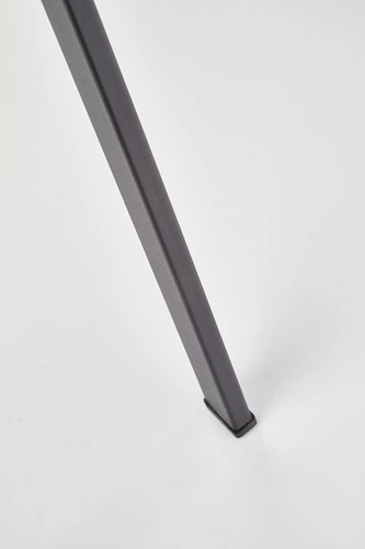 Čalouněná židle Vermont béžová do jídelny a obýváku moderní s černými nohami Intesi