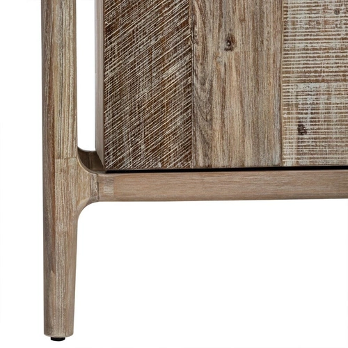 Dřevěná komoda Banila 160 cm z přírodní akácie v rustikálním stylu do obýváku Atmosphera