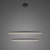 Led kruhy závěsná lampa č.2 100cm 4K černá