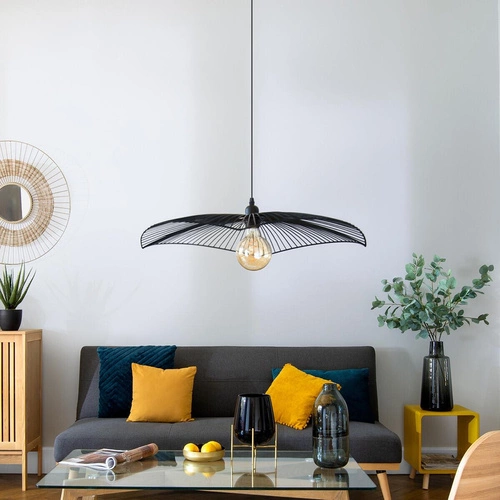 Stropní svítidlo Cuzco černé 59 cm loftové nastavitelné do obývacího pokoje a jídelny Atmosphera