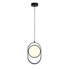 Závěsné LED svítidlo ELIPSE MINI černé moderní do obýváku a jídelny 32 cm Step into Design