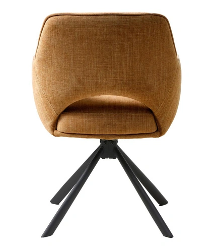 Otočná jídelní židle Cowley čalouněná s područkami