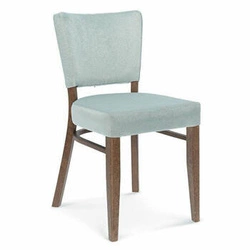 Jídelní židle Fameg Tulip CATA čalouněná z bukového dřeva na míru moderní