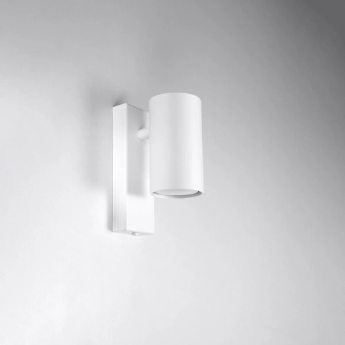 Nástěnné svítidlo UTTI bílé moderní kovové do ložnice obýváku koupelny Sollux Lighting