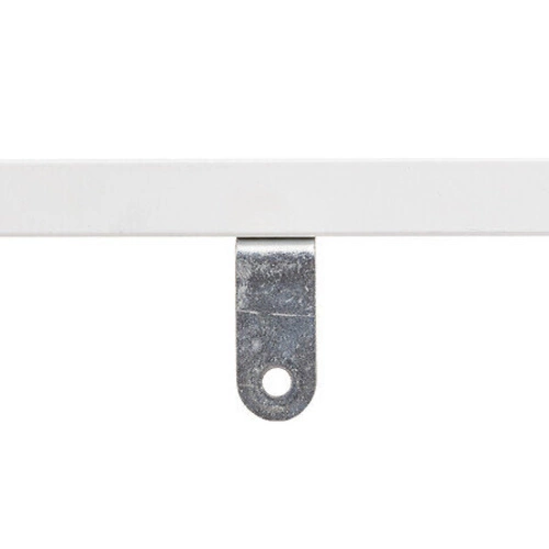 Úzká bílá stojací koupelnová skříňka z bambusu Natureo 170 cm 5five simply smart