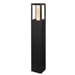 Stojanová zahradní lampa Crocus 12x80cm černá 2x6W LED IP65