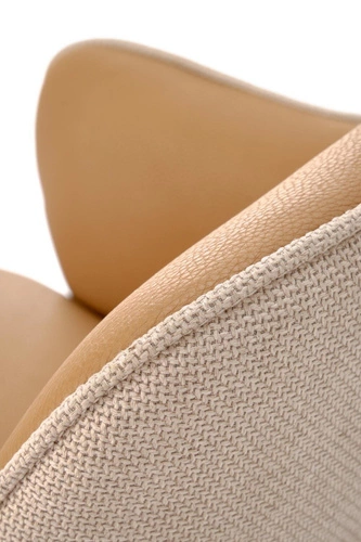 Otočná židle Connery Intesi čalouněná do jídelny a obýváku skandinávská s područkami