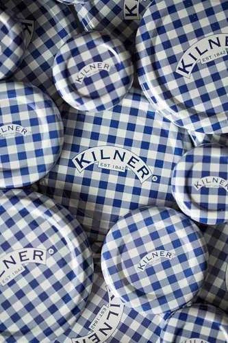 SADA 6 VÍČEK NA ZAVAŘOVACÍ SKLENICE KILNER 6x63mm