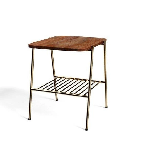 Konferenční stolek Devon obdélníkový mango ořech s policí glamour do obýváku Intesi