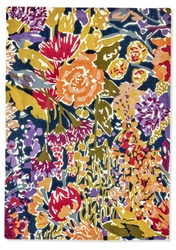 Moderní vlněný koberec Sanguine Aubergine 170x240 cm do obýváku a ložnice Harlequin